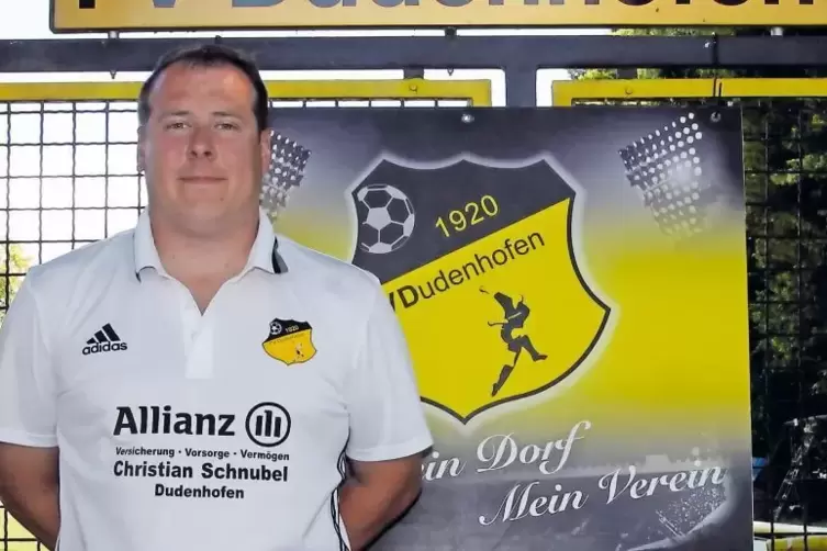 Will jetzt Punkte sehen: Florian Kober auf dem Vereinsgelände des FV Dudenhofen.
