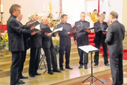 Das Ensemble Expectate aus Ludwigshafen, hier bei einem Konzert in der Dreifaltigkeitskirche im Hemshof, nimmt in diesem Jahr zu