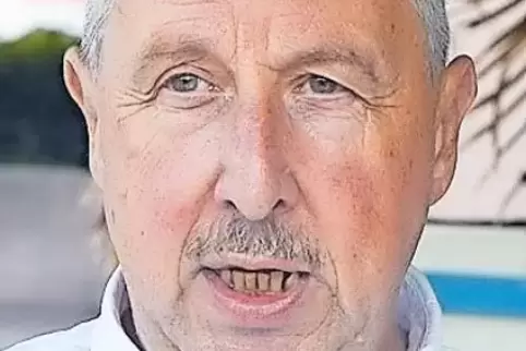 Erich Weiss, Vorsitzender des mitgliederstärksten Vereins in der Stadt Pirmasens.