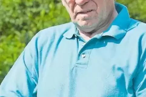 Darf sein Narkosegewehr nicht transportieren: Erwin Schablowski aus Erlenbach.