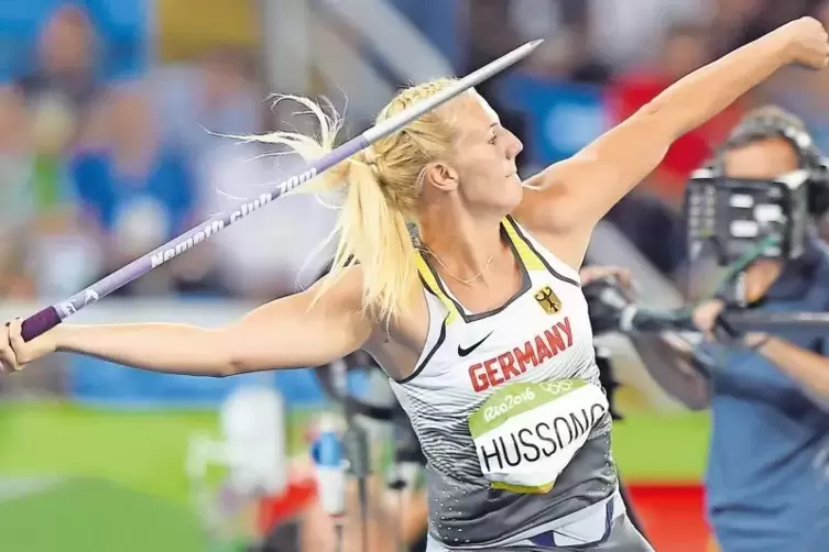 Nach dem erfolgreichen Jahresauftakt beim Europacup geht es für Speerwerferin Christin Hussong (hier im Vorjahr bei der WM in Lo