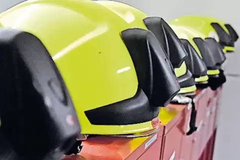 Die Frankenthaler Feuerwehr war am Montag mit sechs Fahrzeugen und 15 Mann im Einsatz.