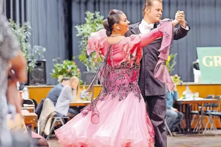 Seit 2013 ein Tanzpaar: Mira und Jürgen Franz vom Tanzzentrum Ludwigshafen.