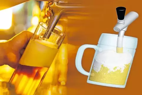 Warum schäumt manches Bier mal mehr, mal weniger? Mit dem am Fraunhofer-ITWM mitentwickelten Computerprogramm Meshfree lässt sic