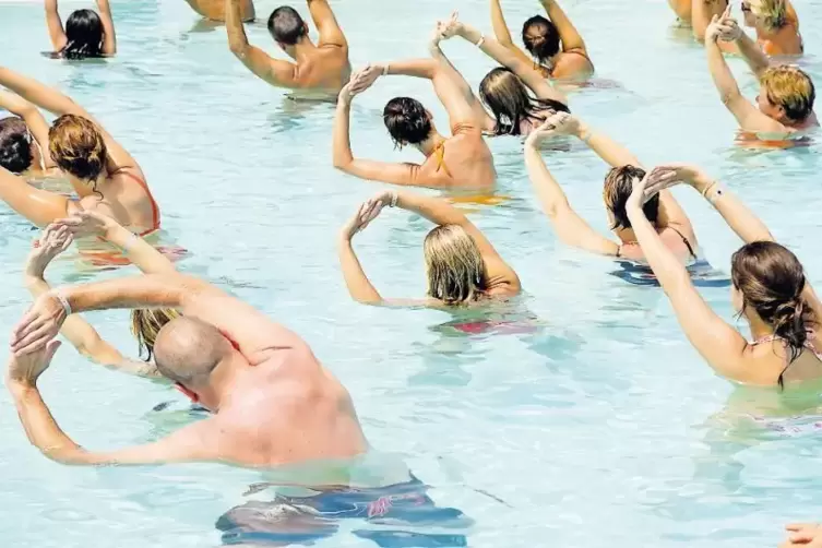 Sport im Wasser – auch in Maxdorf voll im Trend.