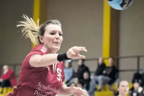 Marie Lang war mit elf Toren beste Schützin der SG Lambsheim/Frankenthal gegen den TV Wörth.