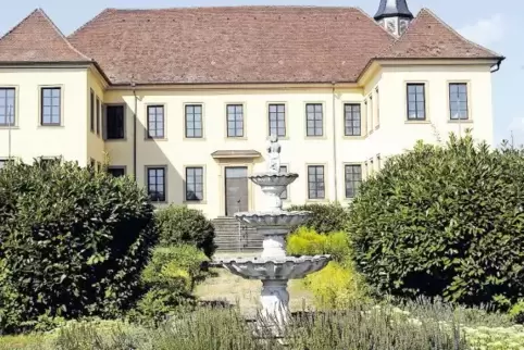 Der Schlossgarten vor rund fünf Jahren: bereits ziemlich zugewachsen.