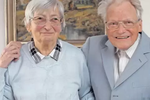 Seit 65 Jahren verheiratet: Margot und Wilhelm Folz.