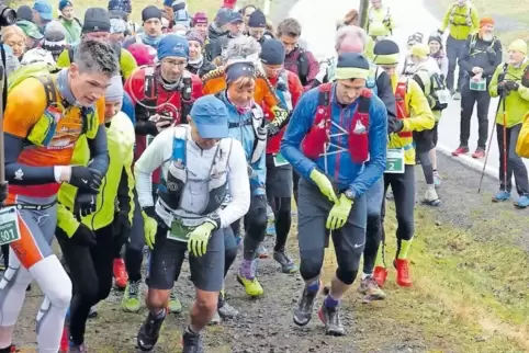 Los geht’s: Die 70 Athleten haben sich für Freitag bis Sonntag einiges vorgenommen.
