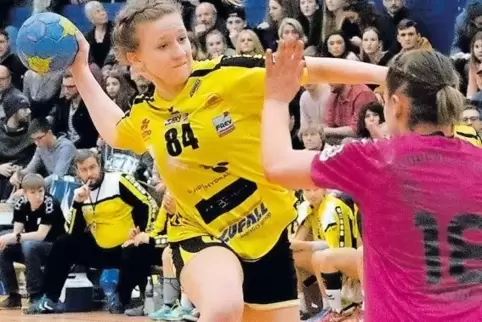 Geht mit in die Pfalzliga: die 20-jährige ehemalige Jugend-Nationalspielerin Rebecca Brecht.