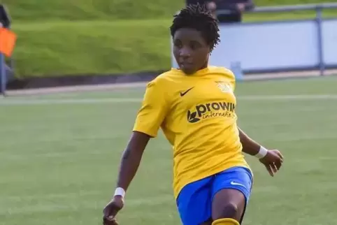 Maria Okomo Ndum muss am Donnerstag im Nachholspiel der Ixheimer Damen wohl zwangsweise aussetzen. Foto: Steinmetz 
