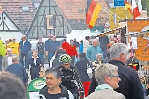 Die Grenze trennt die beiden Orte längst nicht mehr.