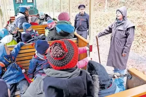 Die Stumpfwaldbahn in Ramsen ist am Ostersonntag und Ostermontag unterwegs.