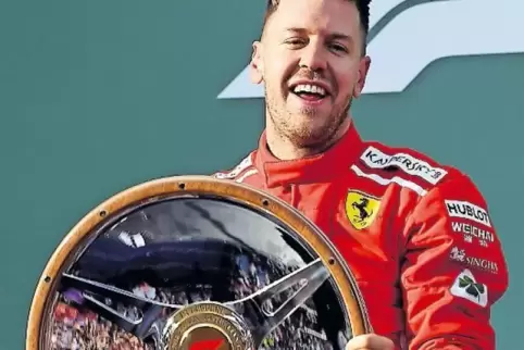 Überraschte beim Formel-1-Saisonauftakt: Sebastian Vettel.