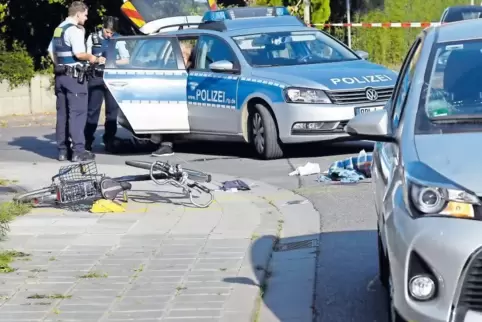 Szenen wie diese erlebt die Polizei jede Woche. 116-mal waren Radler 2017 an Unfällen mit Personenschäden beteiligt.