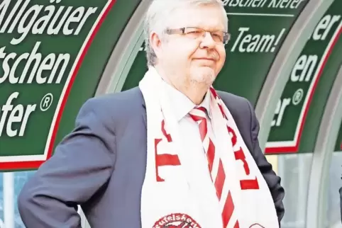 Immer noch FCK-Fan durch und durch: Dieter Rombach.