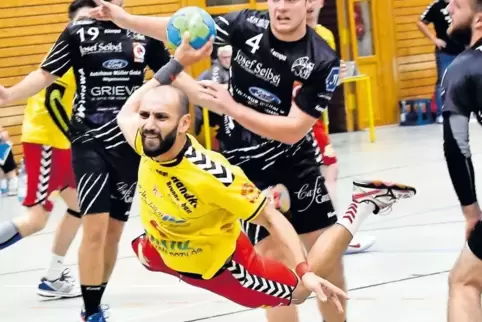 Aktivposten im HSG-Trikot: Kreisläufer Mohamed Subab.