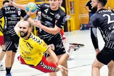 Aktivposten im HSG-Trikot: Kreisläufer Mohamed Subab.
