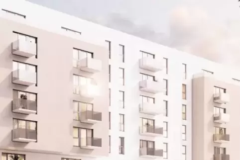 So könnte ein vom Discounter Aldi geplantes Wohnprojekt im Berliner Stadtteil Lichtenberg aussehen. Der Discounter will in der H