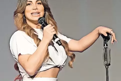 „Wir sind alle Deutschland“: Enissa Amani in Mannheim.