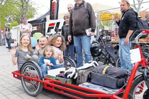 Für alle Lasten bestens geeignet: Lastenfahrräder mit und ohne Elektroantrieb.