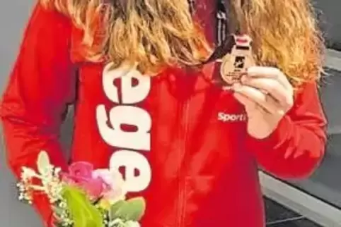 Bronze in Katar gewonnen: Lea Stoffel.