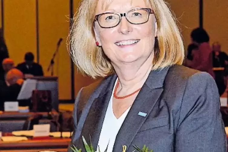 Blumen nach der Dezernentenwahl am 11. Dezember im Stadtrat.