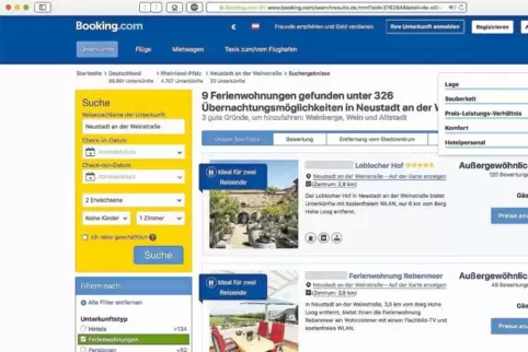 Auch für Ferienwohnungen spielen die Bewertungen der Kunden eine große Rolle.