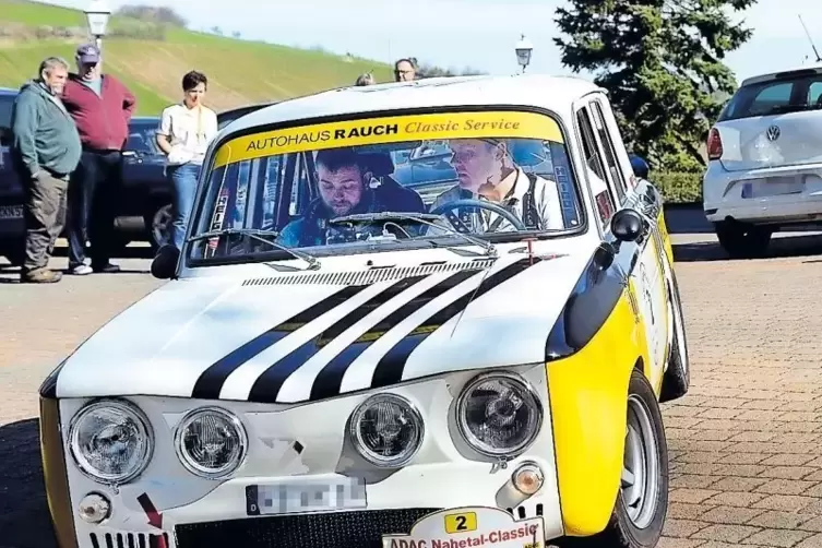 Viele Raritäten waren bei der ADAC Nahetal-Classic am Start – darunter ein Renault 8 Gordini.
