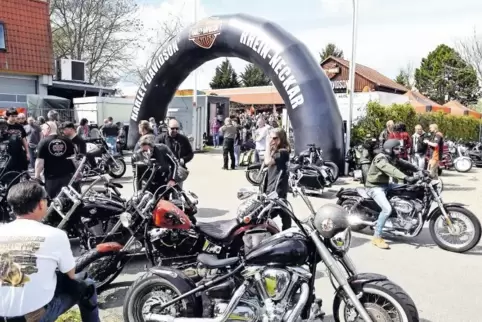 Besonders viel los ist in Ruchheim bei speziellen Veranstaltungen, wie dem Treffen zum Start in die Saison.