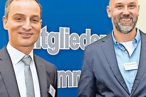 Zwei der „Neuen“: Hauptgeschäftsführer Jochen Heck (links) und Christian Hanemann, stellvertretender Kreishandwerksmeister.