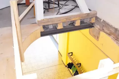 Die geplante Wendeltreppe soll in der Grundschule Rieschweiler-Mühlbach den zweiten Stock mit dem Ganztagsbereich verbinden.