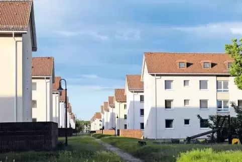 Neuer Wohnraum für finanziell schlechter gestellte Bürger: sanierte Hauser im neuen Stadtquartier Franklin.
