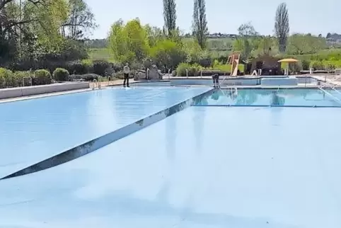 Abdeckfolien sollen auch in Altleiningen wie hier in der Schwestergemeinde künftig vor Wärmeverlust schützen.