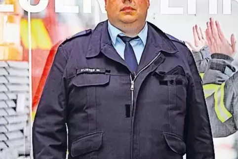 Der neue Wilgartswieser Wehrführer: Matthias Kustes.