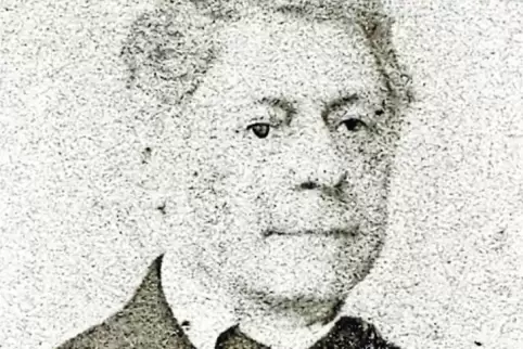 Max de Lamotte: Landkommissär von 1848 bis 1850. Die Aufnahme stammt aus der Zeit um 1860.