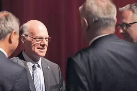 Diskussionsbedarf: Norbert Lammert hielt im Schauspielhaus des Nationaltheaters die dritte „Mannheimer Rede“.