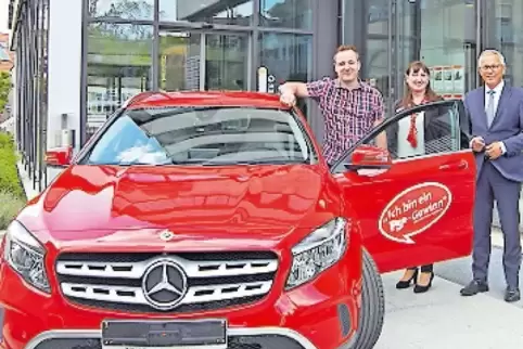 Mathias Eckert ist der glückliche Gewinner.