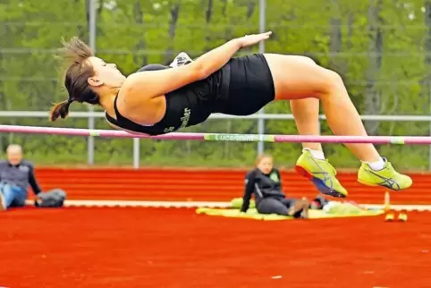 Zweite im Vierkampf der W15: Eva Hüther von der SG Bruchweiler.