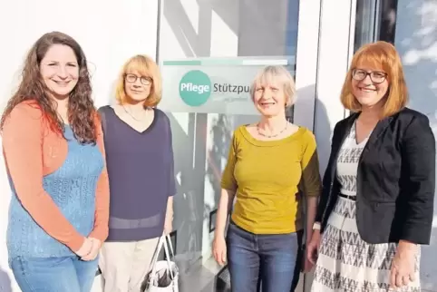 Partner im Netzwerk: (von links): Christine Franz, Christel Werner, Ulrike Babelotzky, Alexandra Ries.