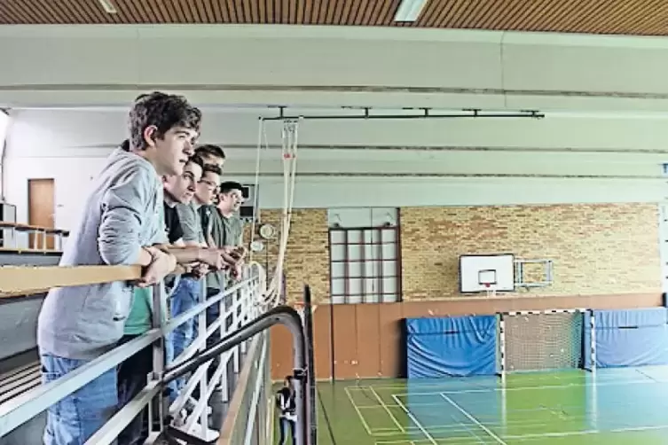 In die Jahre gekommen: die Sporthalle des Nordpfalzgymnasiums in Kirchheimbolanden.