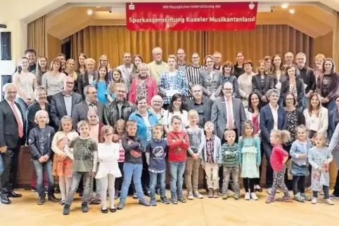 27 Chöre und Vereine wurden bedacht.