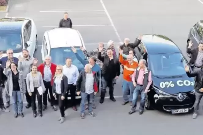Hat die Erwartungen übertroffen: die Resonanz beim ersten E-Car-Treffen in Grünstadt.