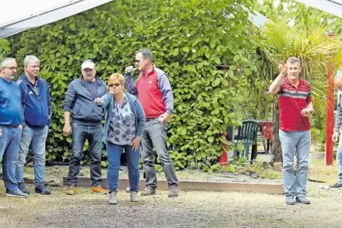 Boule-Turniere, wie das beim TV 1888 Dannstadt, können Stunden dauern – zum Glück, denn es ist ein Sport in geselliger Runde.