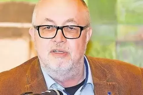 Der Europa-Abgeordnete Michael Detjen (SPD) im Kreishaus in Kirchheimbolanden.