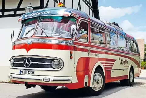 Mit diesem Schmuckstück geht’s auf Tour.