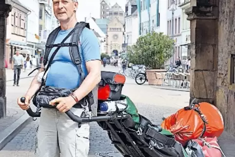 Jerusalem-Pilger: Stefan Spangenberg.