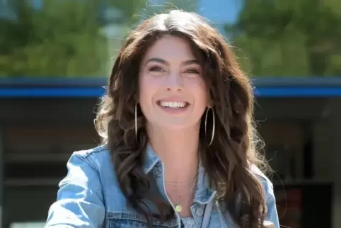Hat weiter Chancen, das Topmodel 2018 zu werden: Christina Peno aus Dudenhofen. Foto: Lenz