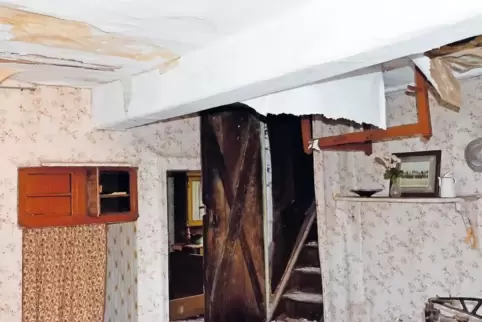 Steht unter Denkmalschutz, präsentiert sich aber in keinem guten Zustand: das Haus in der Friedhofstraße Nummer 6, das älteste H