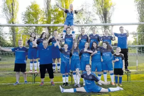 Spielen in der Regionalliga eine gute Rolle: Die B-Juniorinnen des FFC Ludwigshafen.